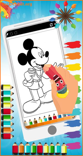 Kids Mickey Coloring Book Mouse screenshot