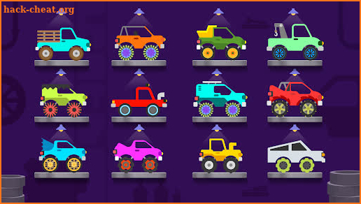 Kids Monster Truck Games 2+ screenshot