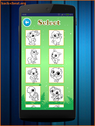 Kids Paint Animals - Coloring Books Animals Game screenshot