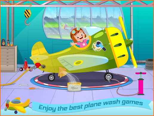 Kids Plane Wash Station And Repair Garage screenshot