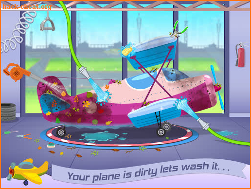 Kids Plane Wash Station And Repair Garage screenshot