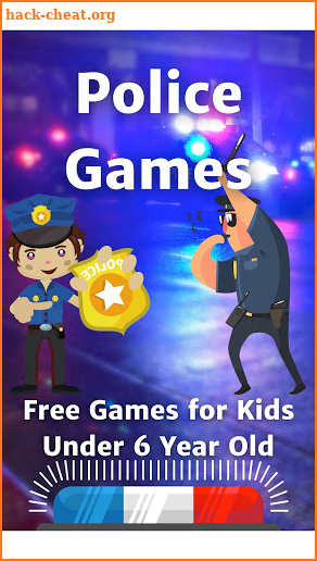 Kids Police Officer Cop Games screenshot