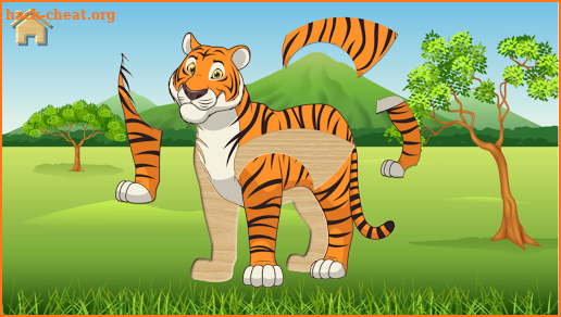 Kids Puzzles, Funny Animals #2 (full game) screenshot