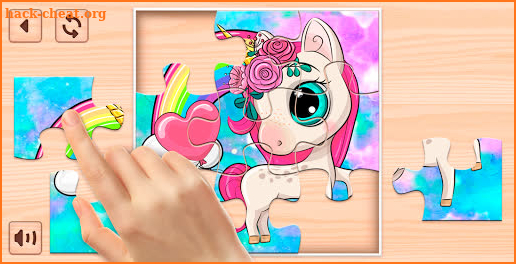 Kids Puzzles Unicorns screenshot