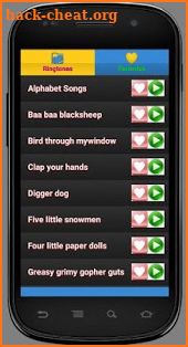 Kids ringtones free screenshot