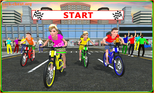 Kids School Time Bicycle Race screenshot