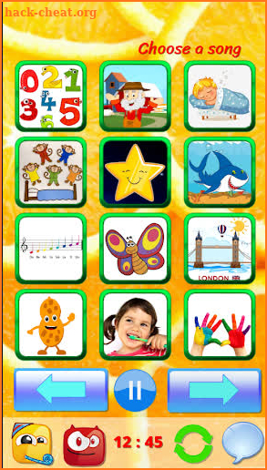 Kids songs english offline screenshot