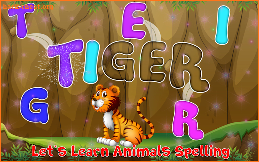 Kids Spelling Puzzle - Preschool Learning Game screenshot