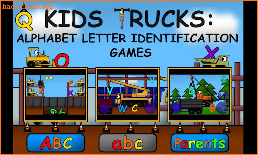 Kids Trucks: Alphabet Games screenshot