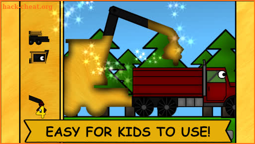 Kids Trucks: Puzzles 2 - Gold screenshot