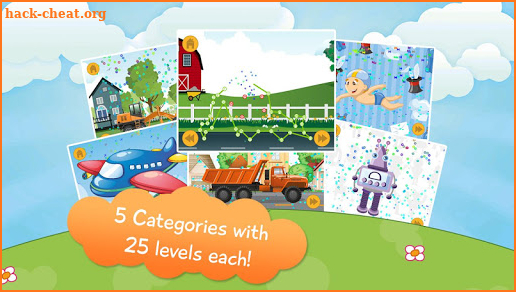 Kids Vehicle Connect Dots screenshot