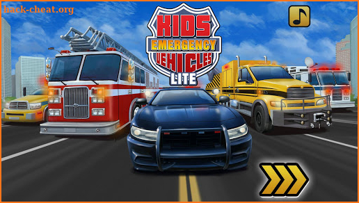 Kids Vehicles: Emergency Lite screenshot