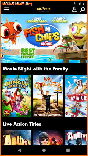 KidsFlix screenshot