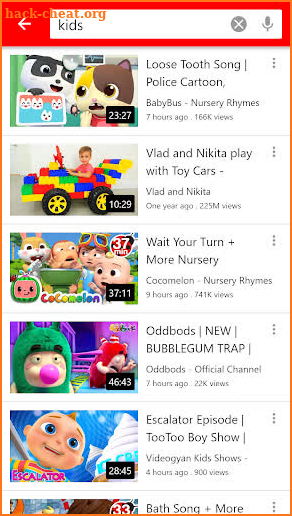 KidsTube screenshot