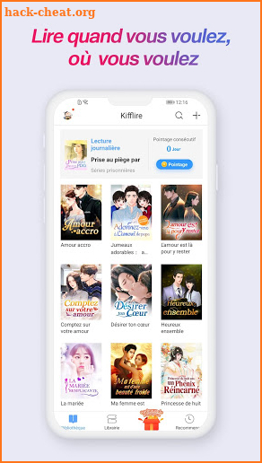 Kifflire - Livres & Roman en ligne screenshot