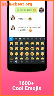 Kika Keyboard - Emoji Keyboard, Emoticon, GIF screenshot