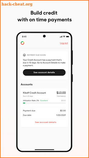 Kikoff - Build Credit Quickly screenshot