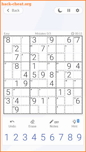 Killer Sudoku - Sudoku Puzzles screenshot