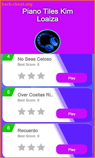 Kim Loaiza Piano Tap Tiles screenshot