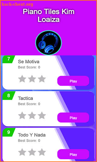 Kim Loaiza Piano Tap Tiles screenshot