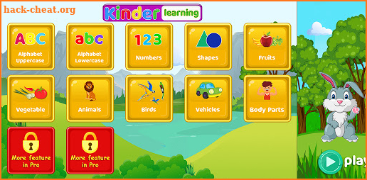 Kinder Learning screenshot