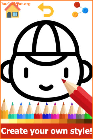 Kindergarten Coloring Pages - Coloring Book Games screenshot