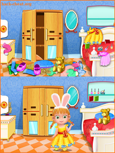 Kindergarten Girl House Cleaning screenshot