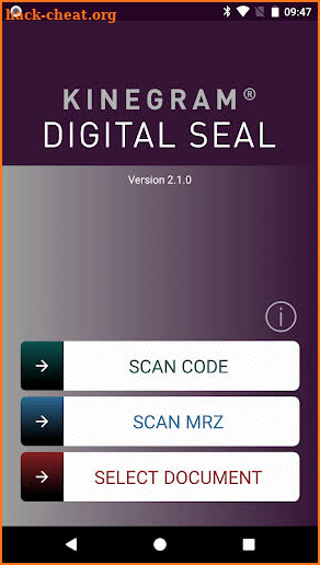 KINEGRAM® Digital Seal Pro screenshot