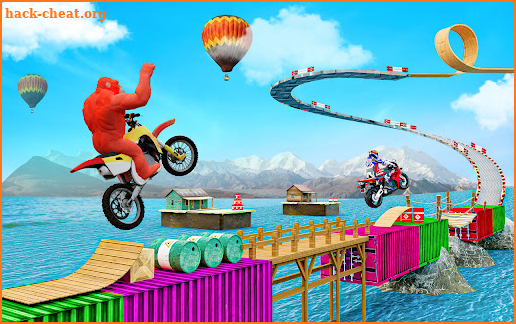 King Kong Stunt Bike Games screenshot