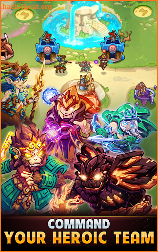 Kingdom Defense: Hero Legend TD (Tower Defense) screenshot