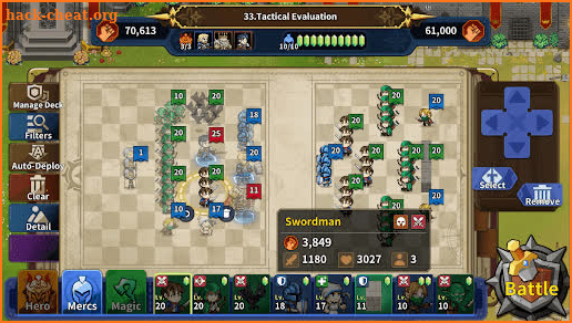 KINGS LAND: Warfare Simulation screenshot