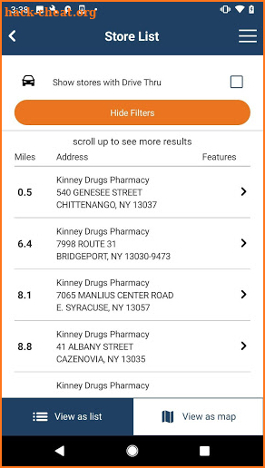 Kinney Drugs screenshot