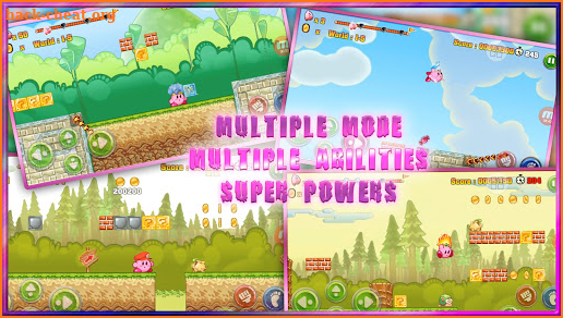 Kirb's lands adventure: the multipowers hero screenshot