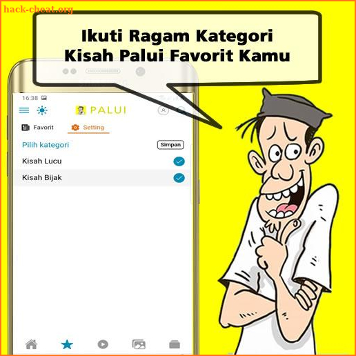 Kisah Bahasa Banjar - Palui screenshot