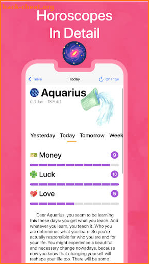 Kismet - Horoscope, Tarot screenshot