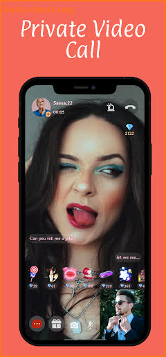 Kiss:Live Video Chat screenshot