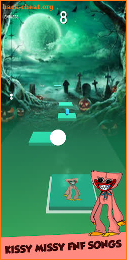 Kissy Missy Vs FNF Tiles Game screenshot