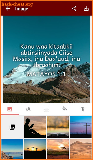 Kitaabka Quduuska Ah (Somali Bible) screenshot