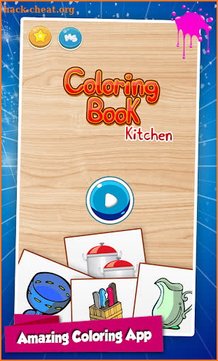 Kitchen Cooking Coloring Pages -Kids Coloring Book screenshot