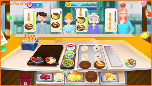 Kitchen craze -  restaurant cooking game screenshot