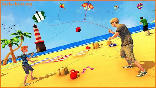 Kite Flying: Basant Pipa Combat 3D screenshot