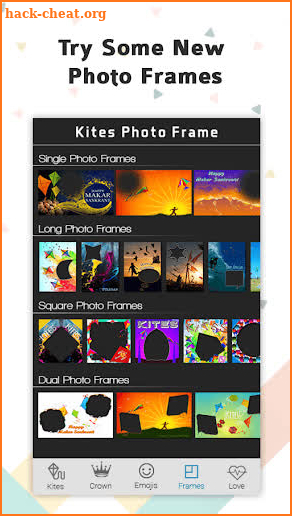 Kite Photo Frame - Makar Sankranti Photo Editor screenshot