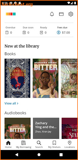 Kitsap Regional Library screenshot