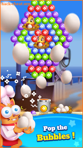 Kitten Games - Bubble Shooter Cooking Game screenshot