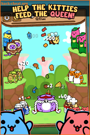 Kitty Cat Clicker - Hungry Cat Feeding Game screenshot