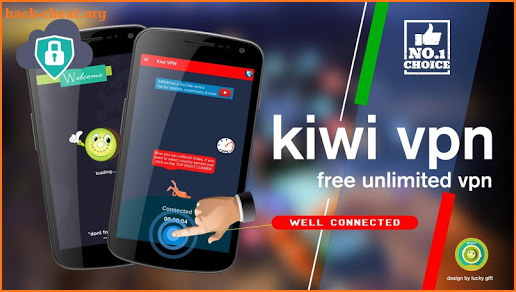 Kiwi VPN - Free Unlimited VPN screenshot