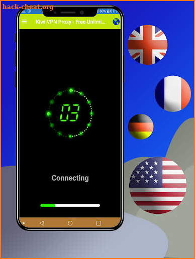 Kiwi VPN Proxy - Free Unlimited VPN screenshot