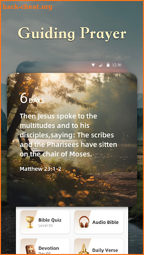 KJV Holy Bible - Verse+Audio screenshot