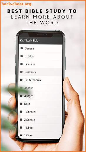 KJV Study Bible screenshot