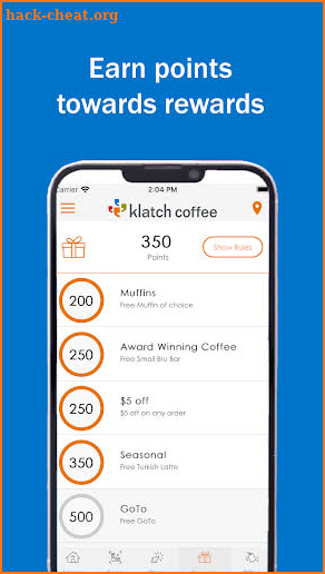 Klatch Coffee screenshot